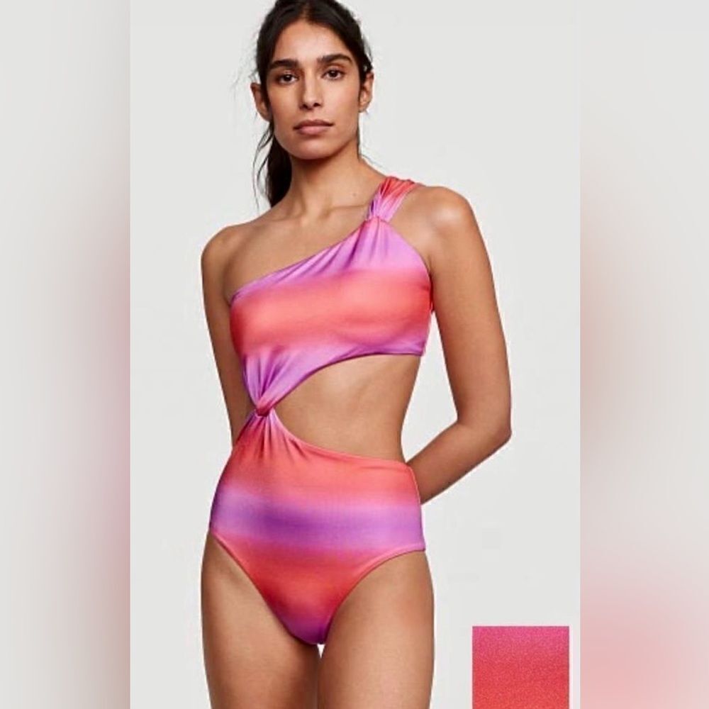 VICTORIA'S SECRET SWIM Ombre Twist Monokini One-Piece Swimsuit